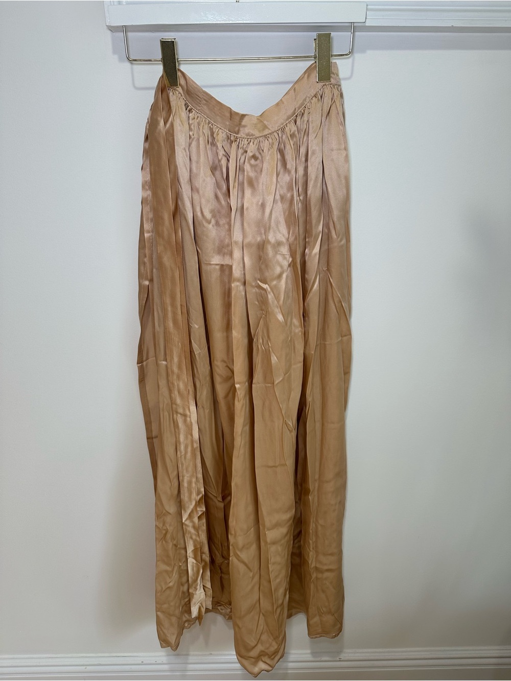 Sisters The Label Wrap Two Piece Gown - Champagne Silk - Picture 8 of 10